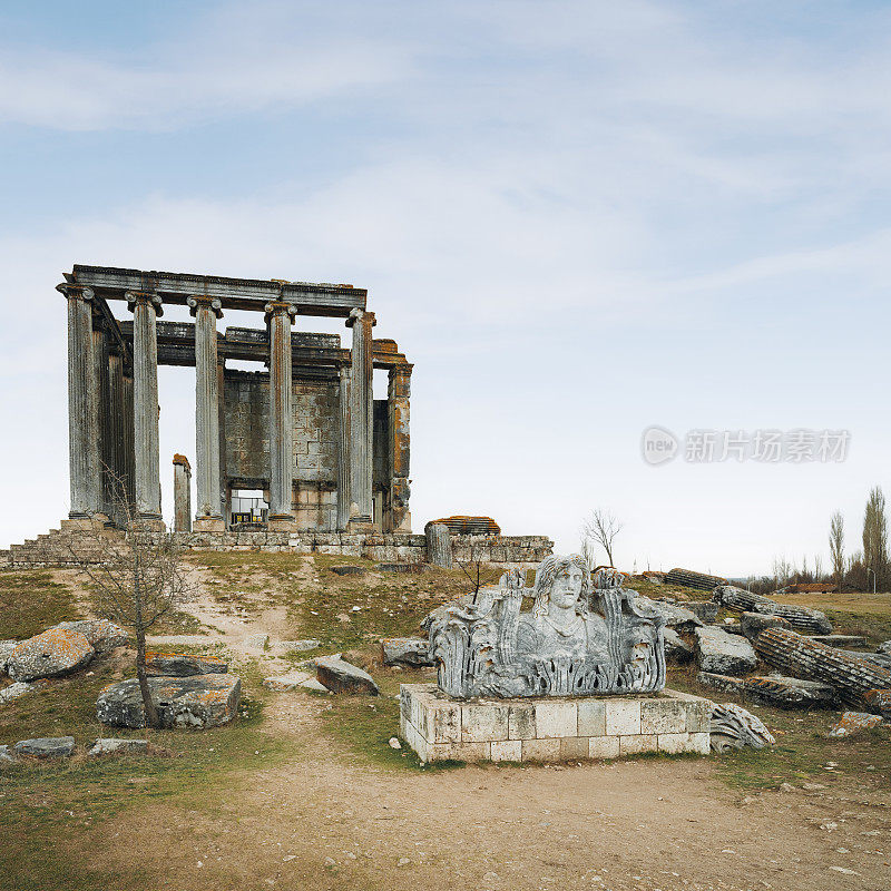 Ancient Roman city of Aizonai in Çavdarhisar,Kütahya,Turkey